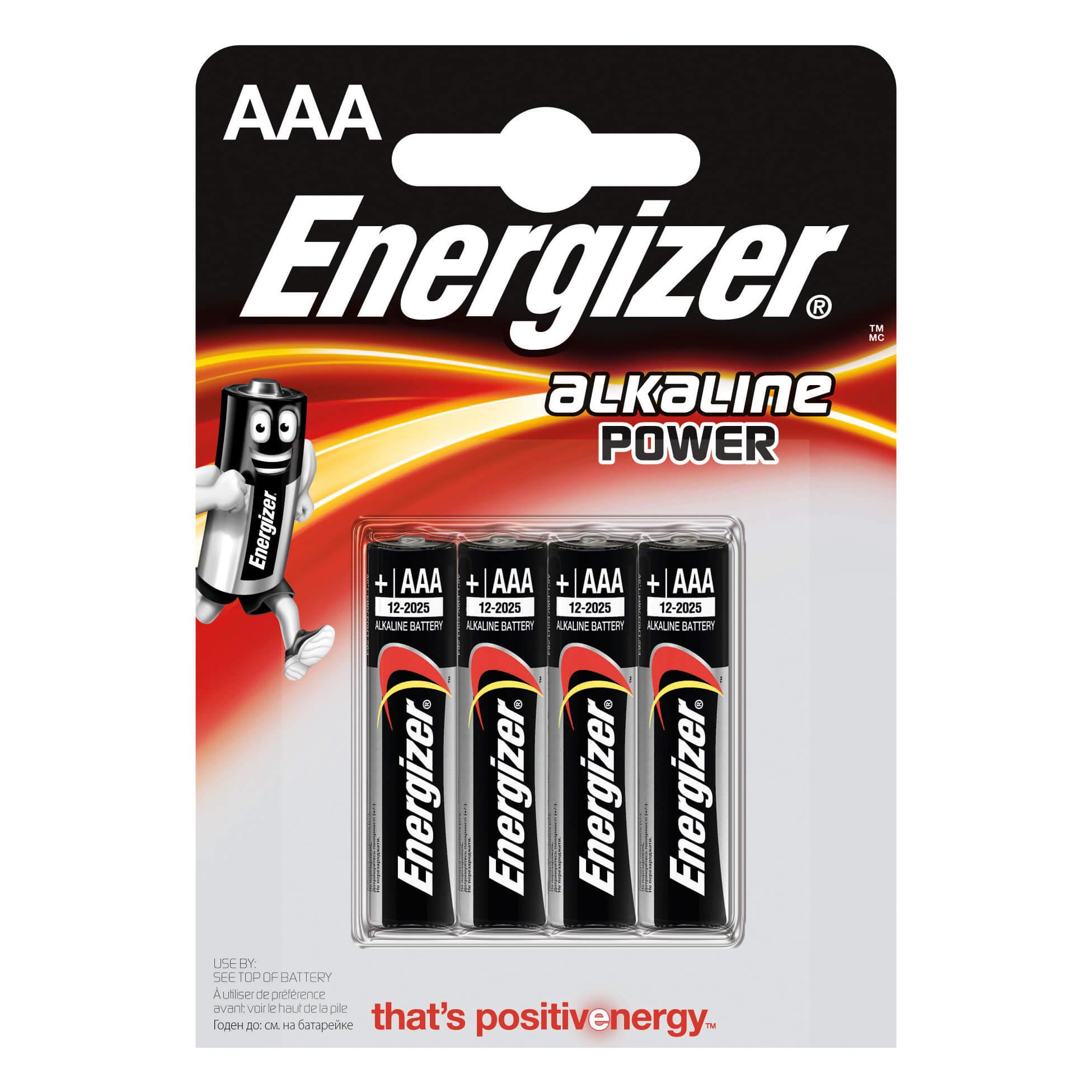 energizer-energizer-batteri-aaa-lr03 Alkaline Power 4-pack